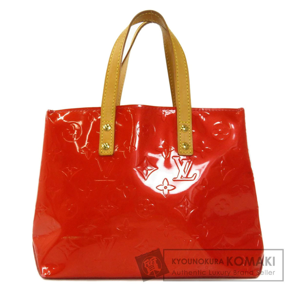 Louis Vuitton Lead Top Handle Bag Leather Red